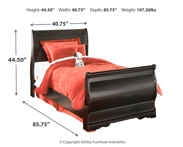Ashley Express - Huey Vineyard Sleigh Bed