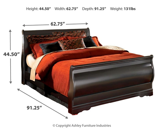 Ashley Express - Huey Vineyard Sleigh Bed
