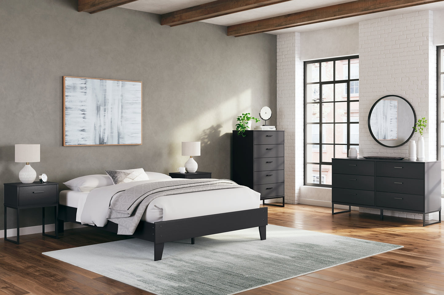 Ashley Express - Socalle Platform Bed