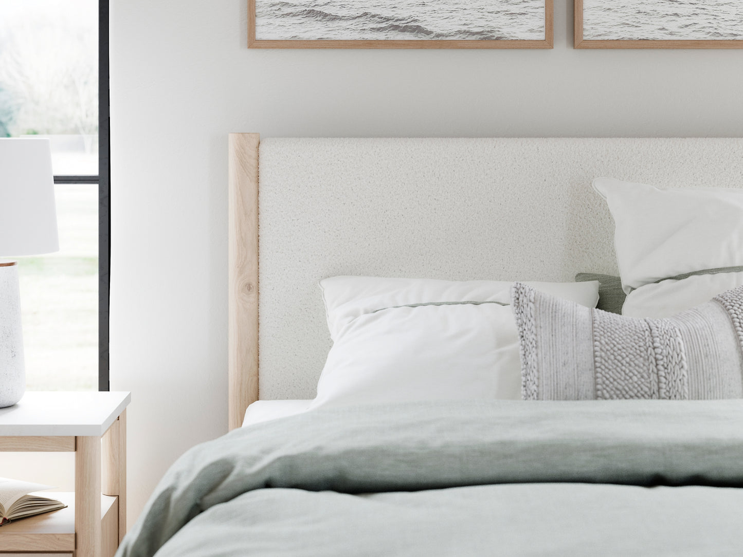 Ashley Express - Cadmori Upholstered Panel Bed