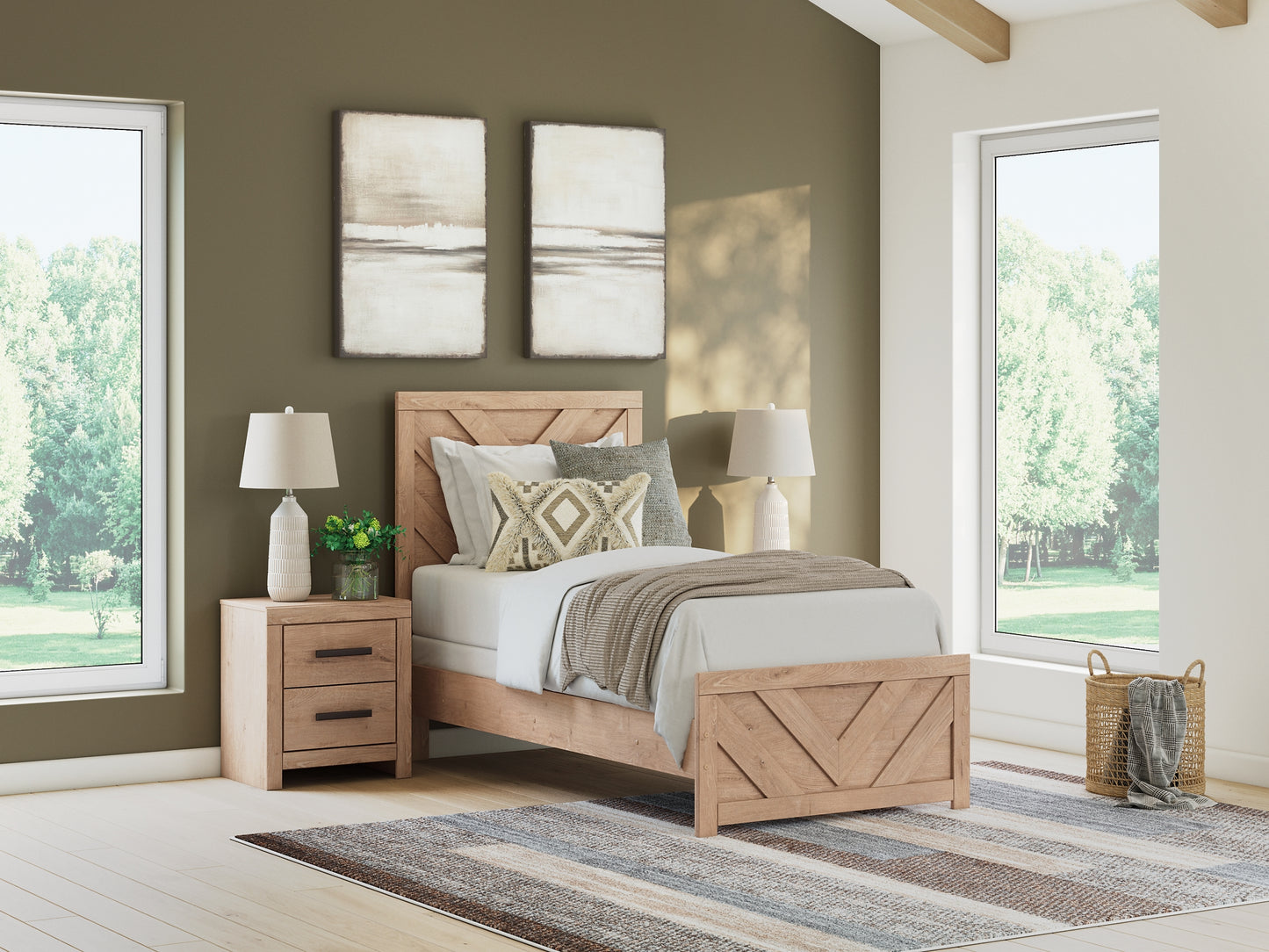 Ashley Express - Sanginlane Panel Bed
