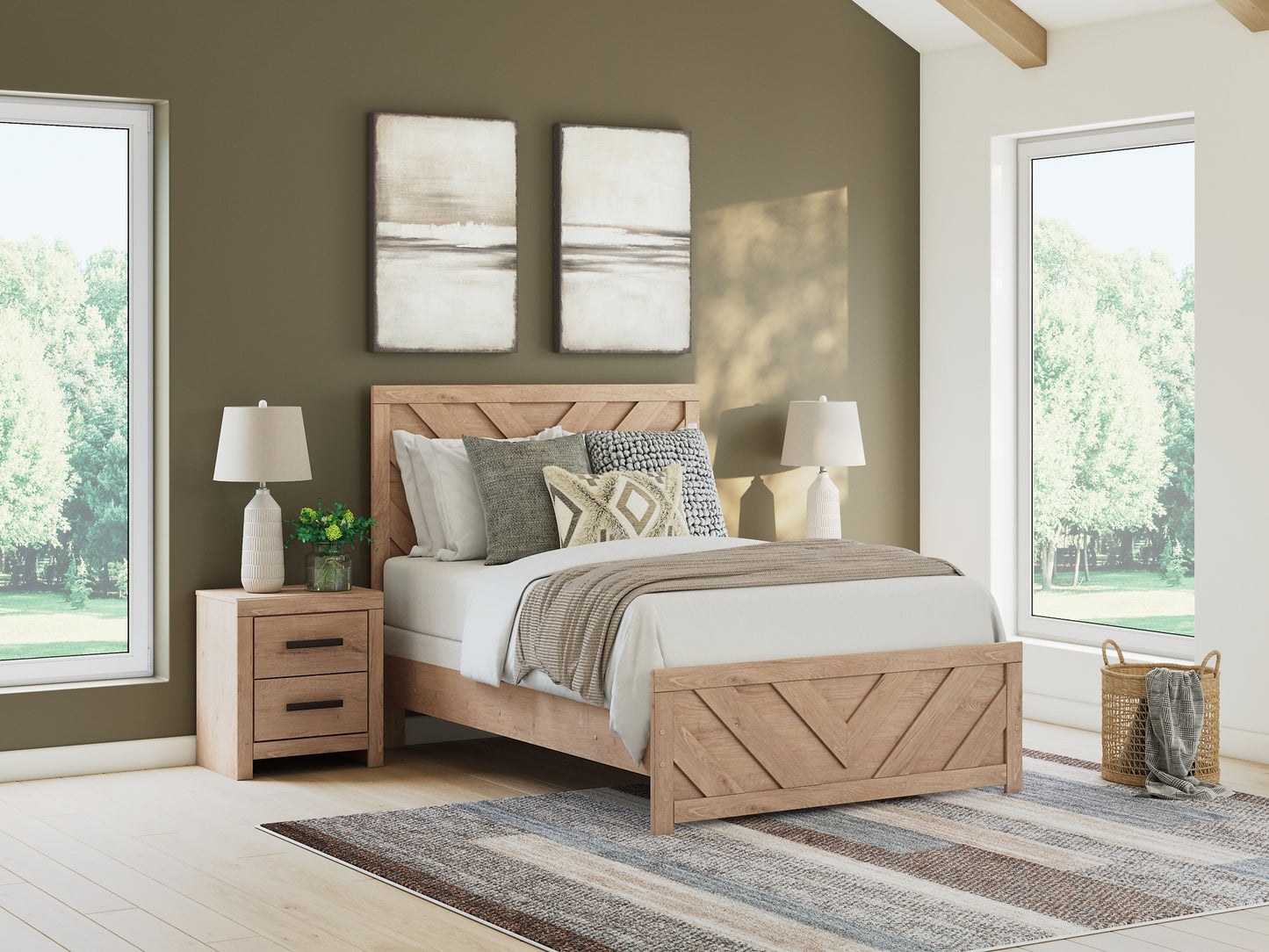 Ashley Express - Sanginlane Panel Bed