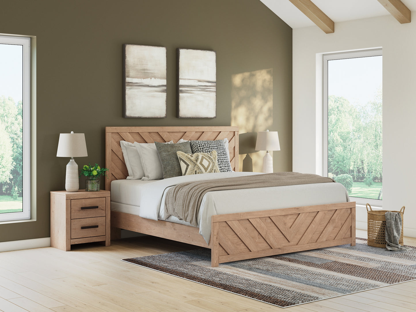 Ashley Express - Sanginlane Panel Bed