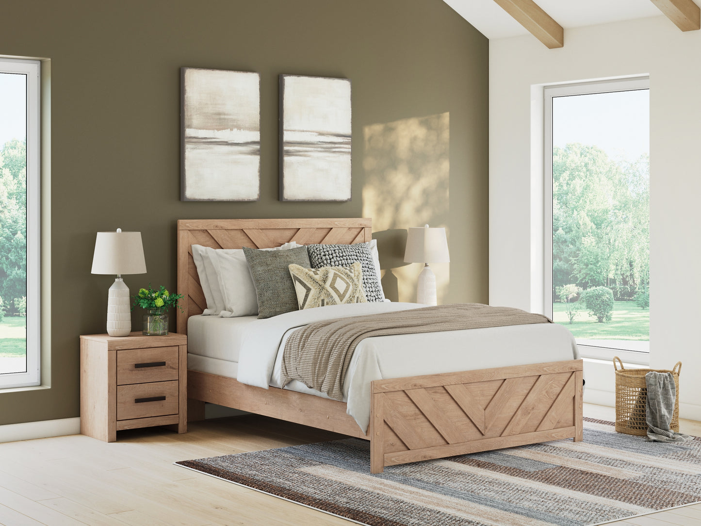 Ashley Express - Sanginlane Panel Bed