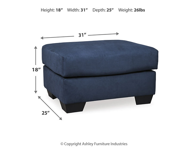Ashley Express - Darcy Ottoman