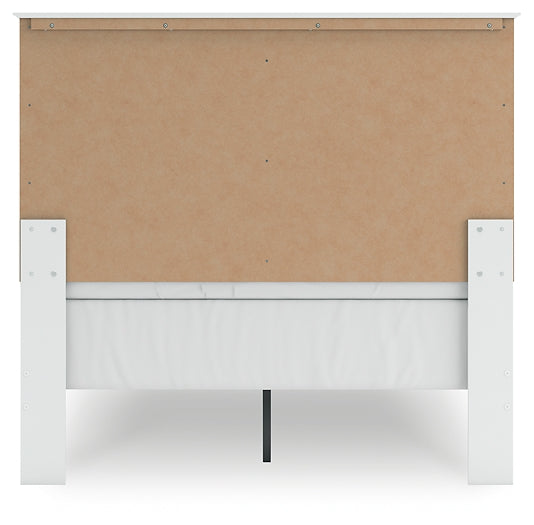 Bostwick Shoals Full Panel Bed with Mirrored Dresser and Nightstand