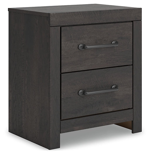 Hollivern Queen Panel Bed with Mirrored Dresser, Chest and Nightstand