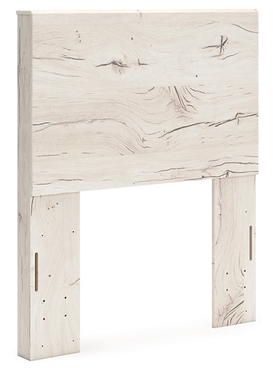 Twin Panel Headboard with Mirrored Dresser