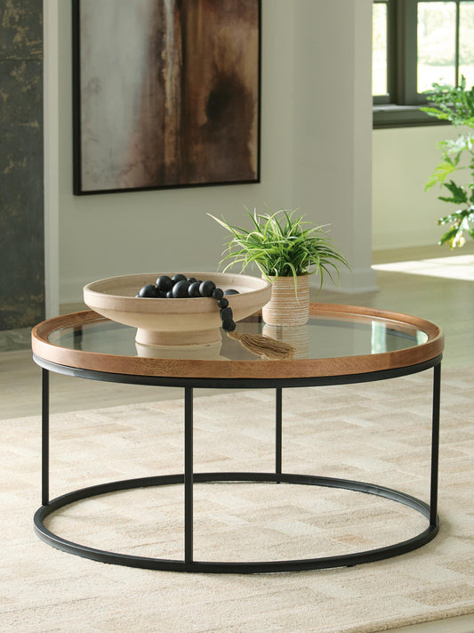 Ashley Express - Noraluna Round Cocktail Table