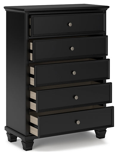 Lanolee Five Drawer Chest