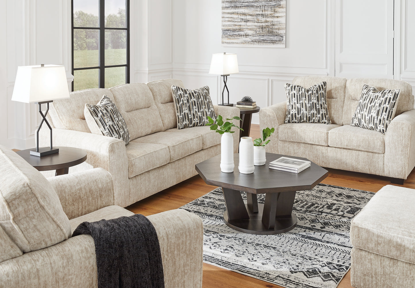 Sofa, Loveseat, Chair and Ottoman