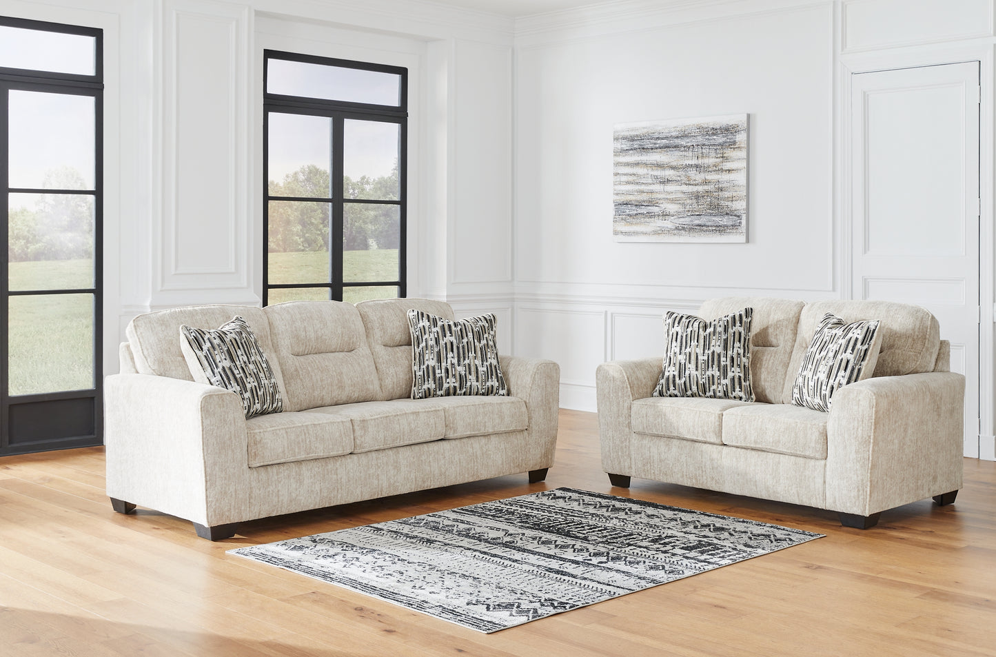 Sofa, Loveseat, Chair and Ottoman