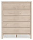 Queen Upholstered Panel Bed with Mirrored Dresser and Chest