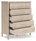 Queen Upholstered Panel Bed with Mirrored Dresser and Chest