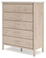 Queen Upholstered Panel Bed with Mirrored Dresser and Chest