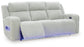 Forest Lake Pwr Rec Sofa With Adj Headrest