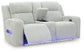 Forest Lake Pwr Rec Loveseat/Con/Adj Hdrst