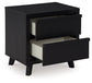 Danziar Queen Panel Headboard with Mirrored Dresser and Chest