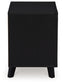 Danziar Queen Panel Headboard with Mirrored Dresser and Chest