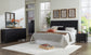 Danziar Queen Panel Headboard with Mirrored Dresser and Chest