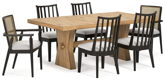 Galliden Dining Table and 6 Chairs