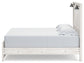 Gerridan King Panel Bed with Mirrored Dresser and Chest
