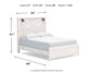Gerridan Queen Panel Bed with Mirrored Dresser and Chest