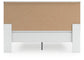 Bostwick Shoals King Panel Bed with Mirrored Dresser