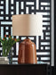 Ashley Express - Aaleahya Glass Table Lamp (1/CN)