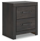 Hollivern Queen Panel Bed with Mirrored Dresser and Nightstand