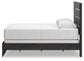 Hollivern Queen Panel Bed with Mirrored Dresser