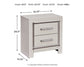 Zyniden Full Upholstered Panel Bed with Mirrored Dresser, Chest and Nightstand