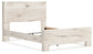 Queen Panel Bed with Mirrored Dresser, Chest and Nightstand