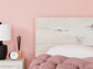 Twin Panel Bed with Storage with Mirrored Dresser and Chest