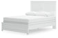 Bostwick Shoals Queen Panel Bed with Mirrored Dresser and Chest