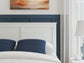 Bostwick Shoals Full Panel Bed with Mirrored Dresser and Chest