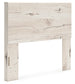 Full Panel Headboard with Mirrored Dresser