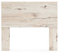 Full Panel Headboard with Mirrored Dresser