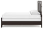 Covetown Queen Panel Bed with Mirrored Dresser and Chest