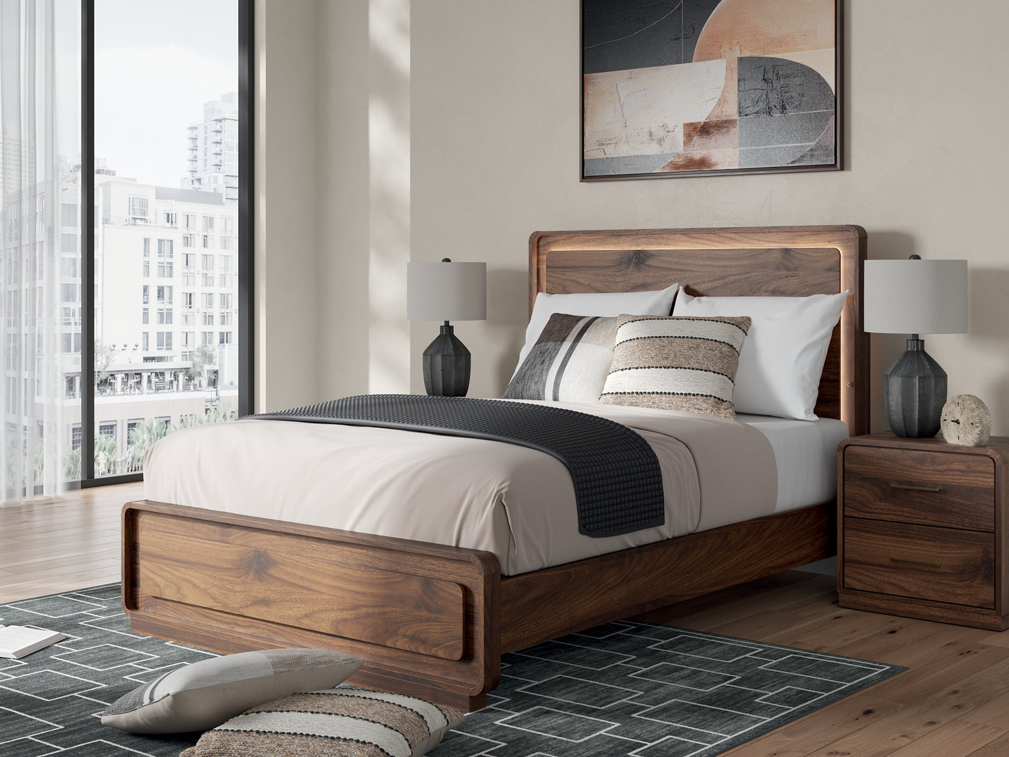 Fortlorn  Panel Bed