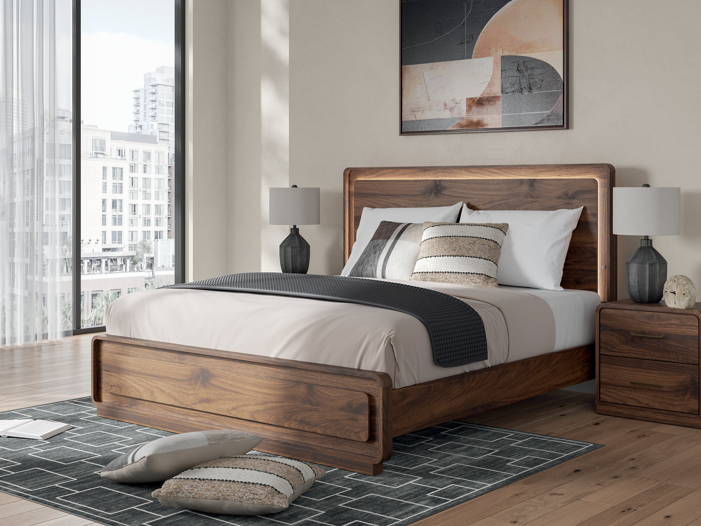 Fortlorn  Panel Bed