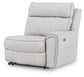 Social Pointe 5-Piece Reclining Sectional with Storage Consoles
