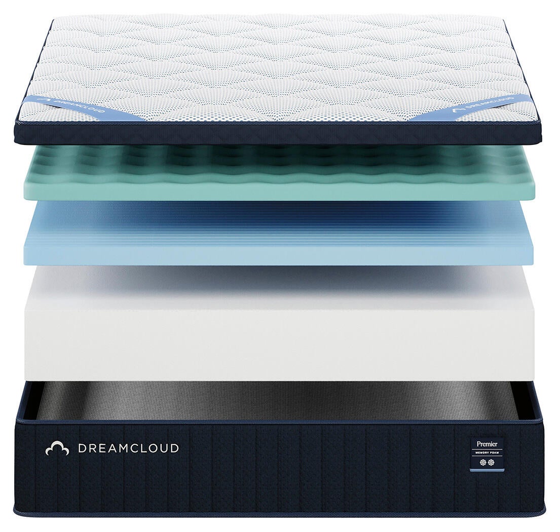 Ashley Express - Dreamcloud Premier Memory Foam Queen Mattress