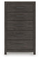 Prendonea Five Drawer Chest