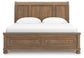 Feddinger King Storage Sleigh Bed
