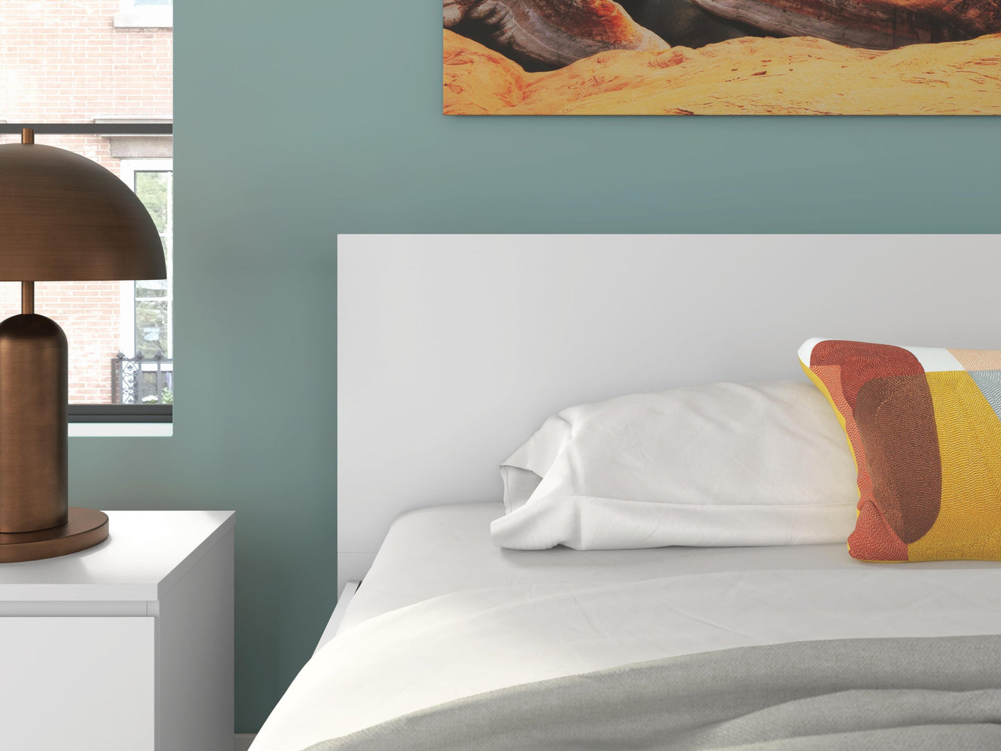 Ashley Express - Onita King Panel Platform Bed with 2 Side Storage