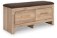 Ashley Express - Kinlanni Bedroom UPH Storage Bench