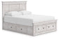 Makidern Queen Panel Storage Bed