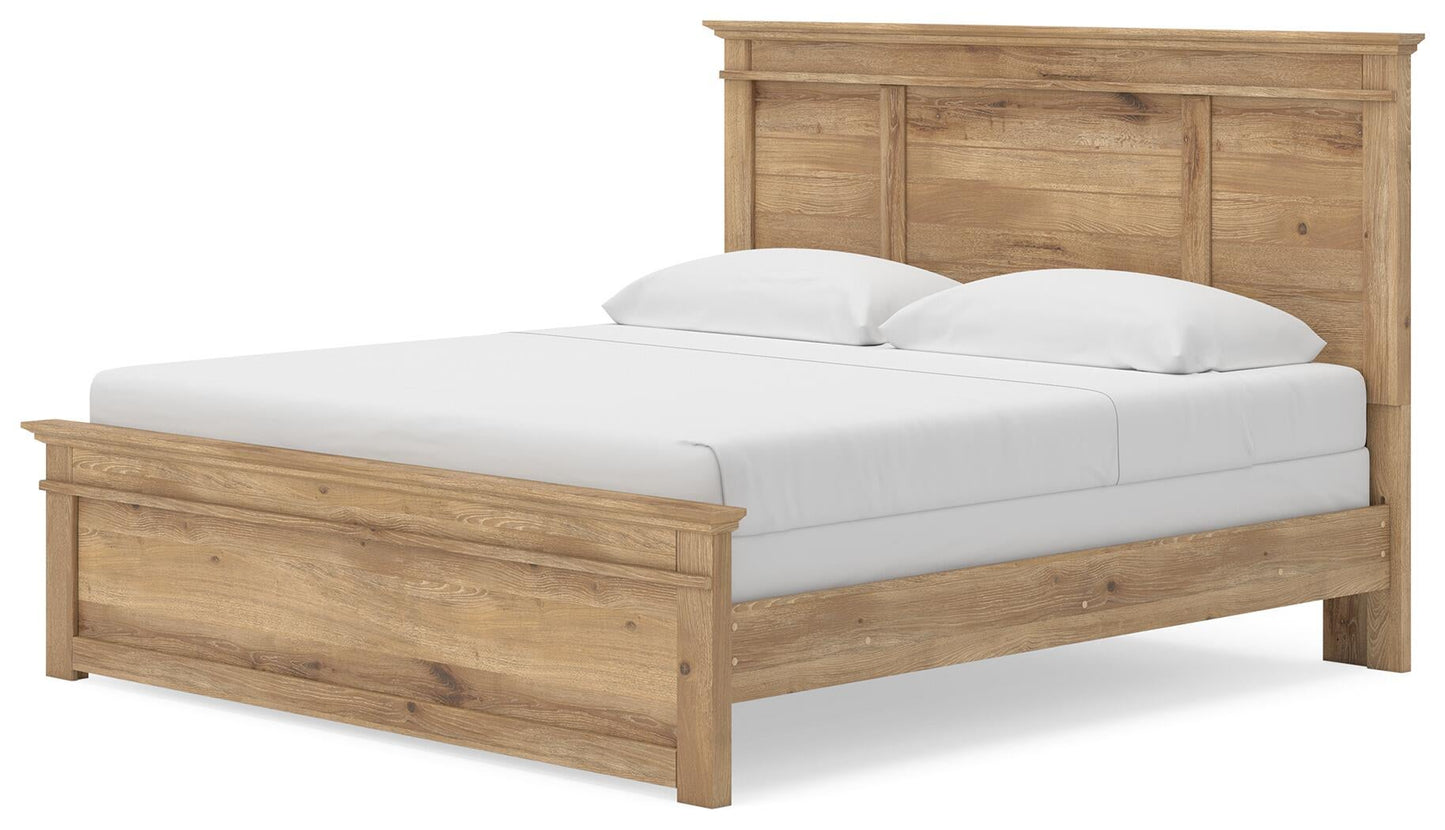 Makidern King Panel Bed