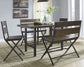 Ashley Express - Kavara Counter Height Dining Table and 2 Barstools and 2 Benches